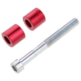 Maxbell Frame Slider Falling Crash Protector for Motorcycle Blue and Red