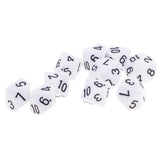 Maxbell 20pcs 10 Sided Dice D10 Polyhedral Dice for Dungeons and Dragons Games