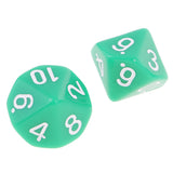 Maxbell 20pcs 10 Sided Dice D10 Polyhedral Dice for Dungeons and Dragons Games