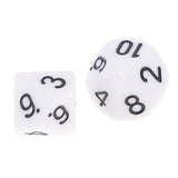 Maxbell 20pcs 10 Sided Dice D10 Polyhedral Dice for Dungeons and Dragons Games