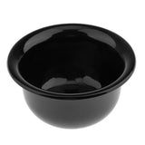Maxbell Men's Shaving Brush Plastic Mug Bowl Black Cup Salon Barber Beard Shave Set