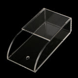 Maxbell 2 pcs 4mm Acrylic TV Air Remote Control Holder Case Wall Mount Storage Box