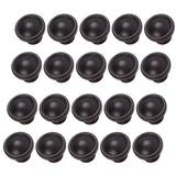 Maxbell 20Pieces Matte Black Furniture Decor Zinc Alloy Door Drawer Pull Handle Knob