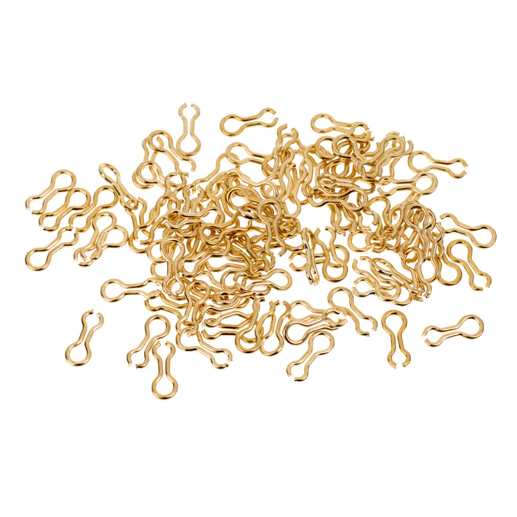 Maxbell 300Pc Fishing Size S / M Long Sinker Wire Eyes - Eyelets for Lead Molds