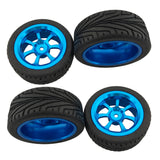 Maxbell Durable Rims & Tires RC Car Wheels for 1/18 WLToys A949 A959 A969 Accessory