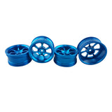 Maxbell Durable Rims & Tires RC Car Wheels for 1/18 WLToys A949 A959 A969 Accessory