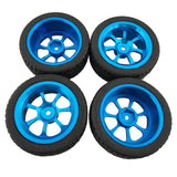 Maxbell Durable Rims & Tires RC Car Wheels for 1/18 WLToys A949 A959 A969 Accessory