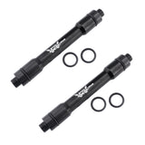 Maxbell 2Pc MTB Mountain Bike Bicycle QR15mm to 9mm Thru Axle Quick Release Hub Conversion Skewer Adapter