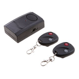 Maxbell Wireless Dual Remote Control Bike Bicycle Alarm Shock Vibration Sensor Cycling Lock Guard Burglar Alarm