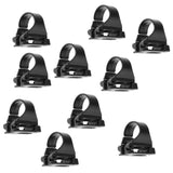 Maxbell 10 Pieces Universal Plastic Snorkel Clip Keeper Retainer For Scuba Diving