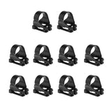 Maxbell 10 Pieces Universal Plastic Snorkel Clip Keeper Retainer For Scuba Diving