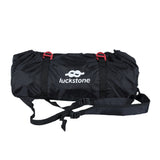 Maxbell Folding Climbing Rope Bag Gear Equipment Backpack with Safety Helmet Black