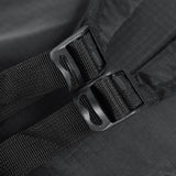 Maxbell Folding Climbing Rope Bag Gear Equipment Backpack with Safety Helmet Black