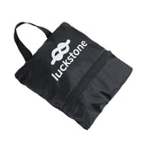 Maxbell Folding Climbing Rope Bag Gear Equipment Backpack with Safety Helmet Black