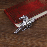 Maxbell 2pcs Silver /Gold Running Horse Brooch Pins Animal Jewelry Costume Gifts