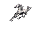 Maxbell 2pcs Silver /Gold Running Horse Brooch Pins Animal Jewelry Costume Gifts