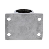 Maxbell 4 Pieces Heavy Duty Mirror Polished 316 Stainless Steel Boat Hand Rail Fitting 1'' Rectangular Base