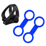 Maxbell 3 Pieces Universal Scuba Diving Silicone Mask Snorkel Keeper Clip Holder