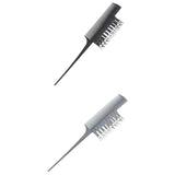 Maxbell 2pcs Professional Sectioning Weave Highlighting Brush Salon Hair Comb - Perfect for highlights, lowlights, coloring, balayage, microbraiding etc.