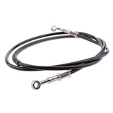 Maxbell Brake Clutch Throttle Cable Oil Hose Pipe for Motorcycle Silver and Black