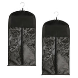 Maxbell 2 Pieces Hair Extension Wig Stand Storage Bag Holder Case Protector+Hanger