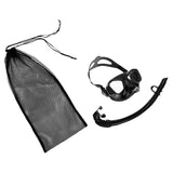 Maxbell Scuba Diving Swimming Fin Flipper Shoe Bag + Goggles Mask & Snorkel Set