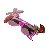 Maxbell Set of 2pcs Funny Hawaiian Tropical Flamingo Sunglasses Party Glasses Party Costume for Adult Kids