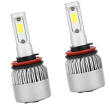 Maxbell 3 Pair H11/H9/H8/H7/H1 LED Headlight Conversion Lamp 6000K Cool White 72W 7200LM