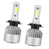 Maxbell 3 Pair H11/H9/H8/H7/H1 LED Headlight Conversion Lamp 6000K Cool White 72W 7200LM