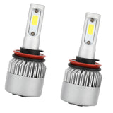 Maxbell 3 Pair H11/H9/H8/H7/H1 LED Headlight Conversion Lamp 6000K Cool White 72W 7200LM