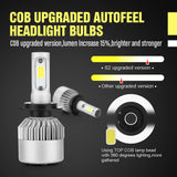 Maxbell 3 Pair H11/H9/H8/H7/H1 LED Headlight Conversion Lamp 6000K Cool White 72W 7200LM