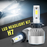 Maxbell 3 Pair H11/H9/H8/H7/H1 LED Headlight Conversion Lamp 6000K Cool White 72W 7200LM