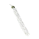 Maxbell 2Pieces 140cm Artificial Wall Hanging Vine Simulation Wisteria Flower Decor