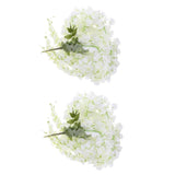Maxbell 2Pieces 140cm Artificial Wall Hanging Vine Simulation Wisteria Flower Decor
