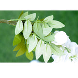 Maxbell 2Pieces 140cm Artificial Wall Hanging Vine Simulation Wisteria Flower Decor