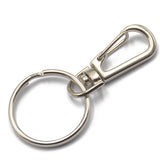 Maxbell 12x Silver Swivel Trigger Clips Snap Hook Clasp 60mm for Bag Keyring Making