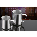 Maxbell 350ml Kitchen Stainless Steel Coffee Frothing Milk Tea Latte Jug with Tamper