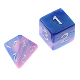 Maxbell 14PCS Polyhedral Dice 16mm for Dungeons and Dragons Dice Table Game
