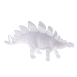 Maxbell Jurassic Era DIY Coloring Painting Animal 3D Stegosaurus Dinosaur Model Drawing Graffiti Baby Kids Children Painting Tool Educational Kindergarten Toys Christmas Gifts