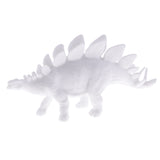 Maxbell Jurassic Era DIY Coloring Painting Animal 3D Stegosaurus Dinosaur Model Drawing Graffiti Baby Kids Children Painting Tool Educational Kindergarten Toys Christmas Gifts