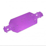 Maxbell Purple 03001 Alumimum 94103 94123 Chassis for HSP 1/10 RC Car On-Road Spare Parts