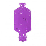 Maxbell Purple 03001 Alumimum 94103 94123 Chassis for HSP 1/10 RC Car On-Road Spare Parts