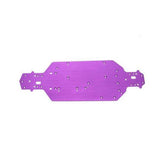 Maxbell Purple 03001 Alumimum 94103 94123 Chassis for HSP 1/10 RC Car On-Road Spare Parts