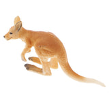 Maxbell Realistic Little Kangaroo Wild Animal Figurine Model Action Figure Kids Toy