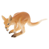 Maxbell Realistic Little Kangaroo Wild Animal Figurine Model Action Figure Kids Toy