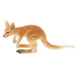 Maxbell Realistic Little Kangaroo Wild Animal Figurine Model Action Figure Kids Toy