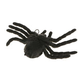 Maxbell Simulation Rubber Spiders Kids Outdoor Game Animal Toy Black