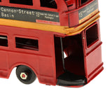 Maxbell Kids Metal Double-deck London Bus Model Die-cast Vehicles Handmade Craft