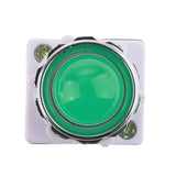 Maxbell 2pcs 220V LED Metal Dash Panel Indicator Light Lamp Signal Light for Indexing Signal Anticipating Signal Emergency Signal