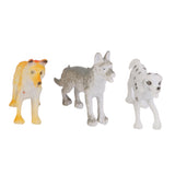 Maxbell 18 Plastic Animal Model Dog Puppy Model Animal Figurines Figure Kid Toy Gift